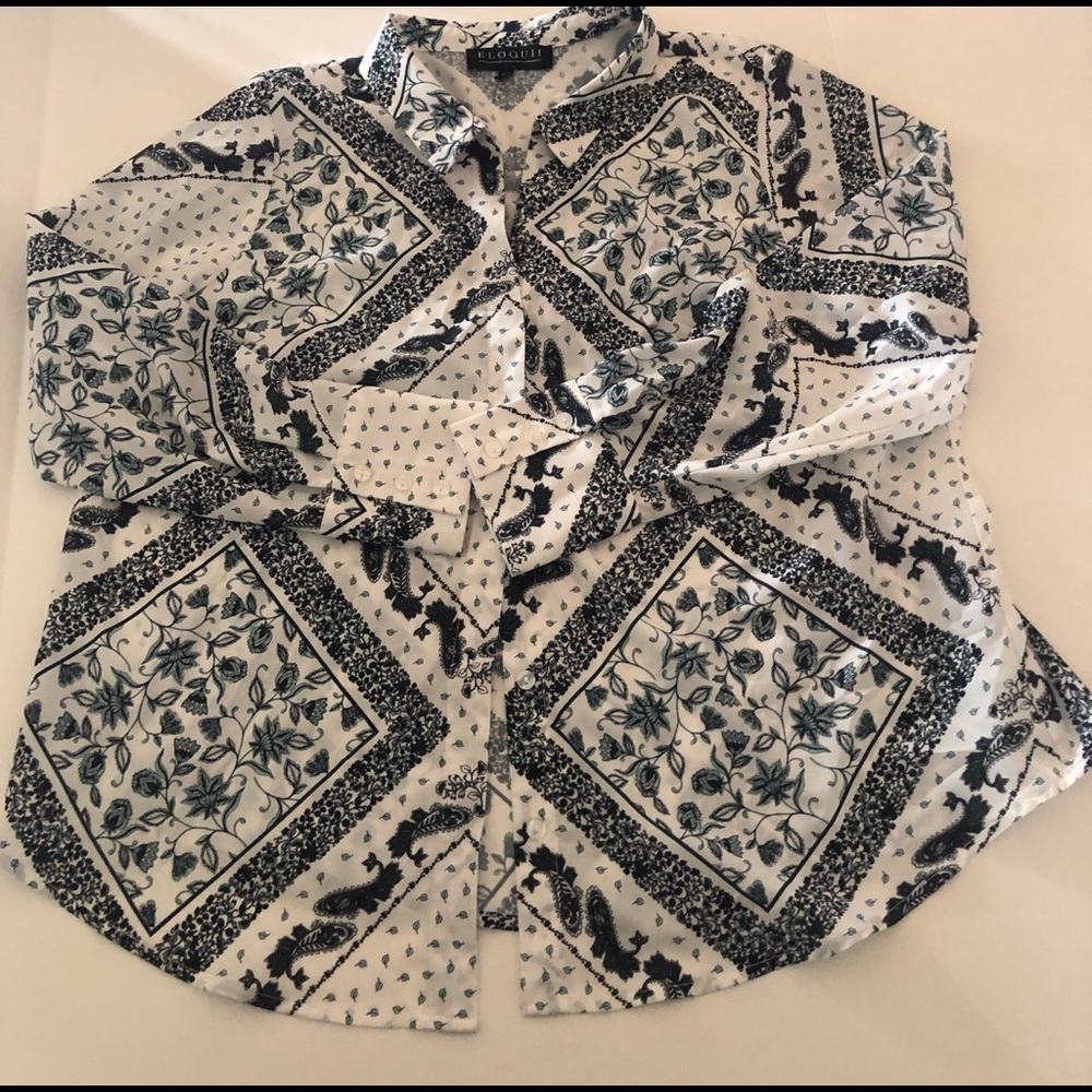 Blouse, pretty print